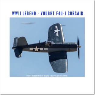 Vought F4U-1 Corsair Fast-Pass Posters and Art